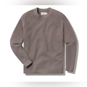 Alesbury Men’s textured contract stitch crewneck Sweater